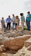 Un sistema de pasarelas permitirá la conservación y visualización de los restos arqueológicos en el paseo del Alamillo