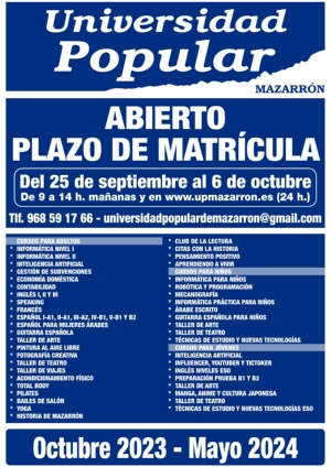 21_09_2023_UP abrirá el plazo de matricula el próximo 25 de septiembre (1)