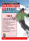 JUVENTUD ORGANIZA UN VIAJE DE FIN DE SEMANA PARA PRACTICAR SKI EN SIERRA NEVADA