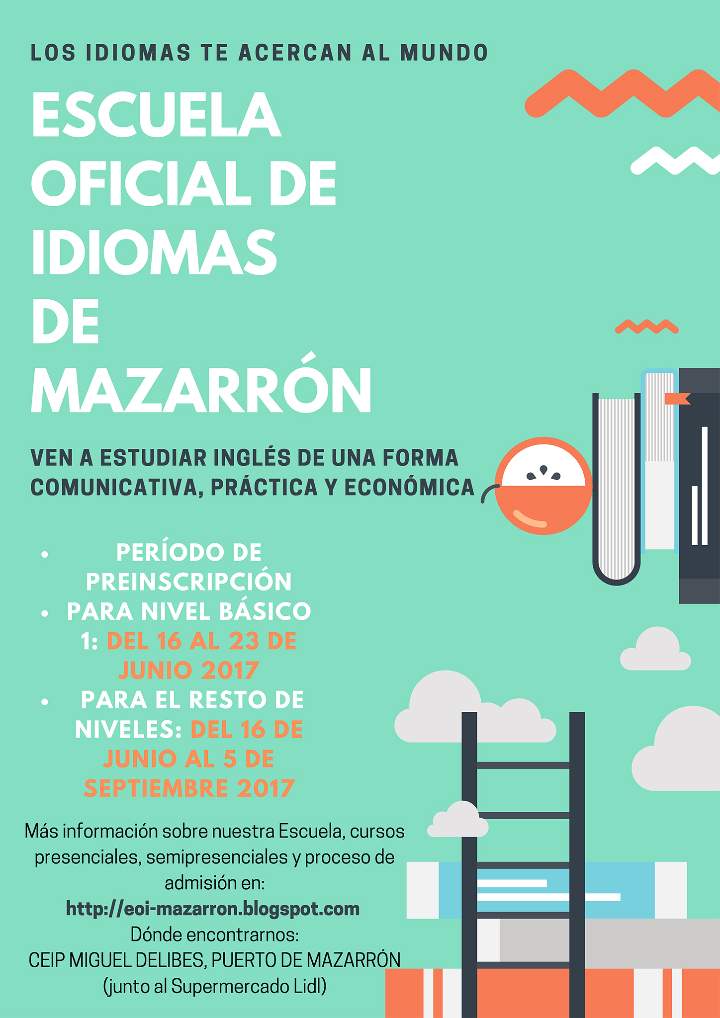 CARTEL ADMISIÓN ESCUELA IDIOMAS