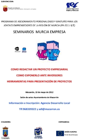 CARTEL SEMINARIO MURCIA EMPRESA