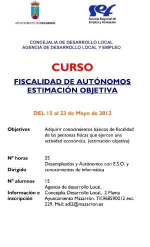 CURSO AUTONOMOS CARTEL