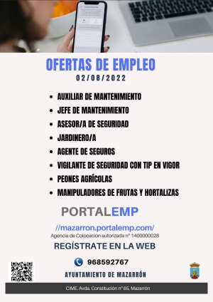 OFERTAS PORTALEMP 2 agosto