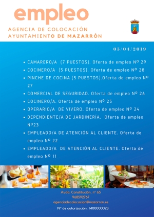 Ofertas 5 de abril