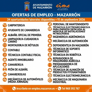 Ofertas de empleo 15 septiembre cuadrado
