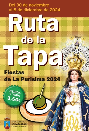 RUTA DE LA TAPA MAZARRON LA PURISIMA. Cartel A3 12-2024_page-0001