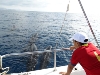 UNA VEINTENA DE JÓVENES DISFRUTA DE UN AVISTAMIENTO DE CETÁCEOS EN LA BAHÍA DE MAZARRÓN