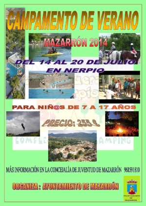 CAMPAMENTO NERPIO 2014 CARTEL