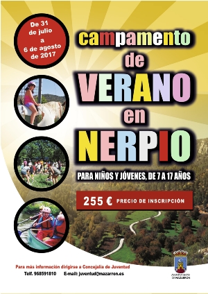 CAMPAMENTO VERANO 2017