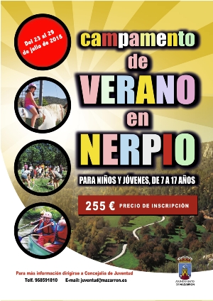 CAMPAMENTO VERANO 2018