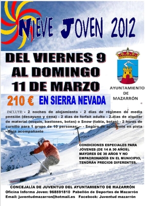 CARTEL VIAJE SKI