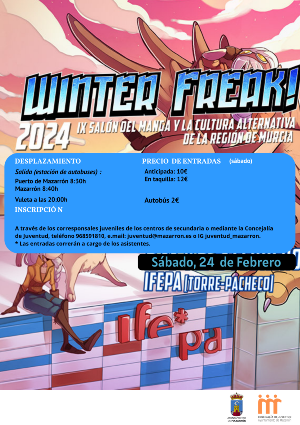 Cartel Salón del Manga Pacheco 2024