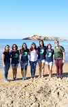 4 JÓVENES NADARÁN MAÑANA DE PUERTO DE MAZARRÓN A CABO COPE PARA CONCIENCIAR SOBRE LA BASURA MARINA