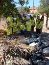 LOS PARTICIPANTES DE LA JORNADA DE LIMPIEZA MUNICIPAL RECOGEN MEDIA TONELADA DE BASURA