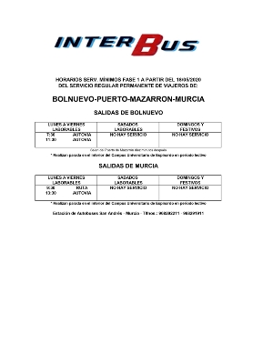 AUTOBUS MURCIA 18 MAYO 2020