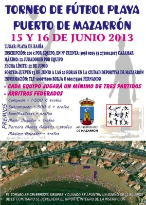 FUTBOL PLAYA TORNEO 2013 (1)