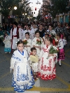 LA OFRENDA FLORAL Y LAS DECLARACIONES DEL MILAGRO MUESTRAN LA DEVOCIÓN DE MAZARRÓN POR SU PATRONA