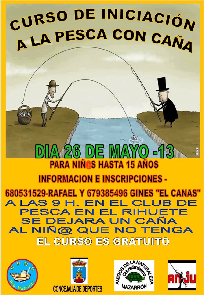 PESCA CA?A POSTER