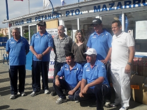 PETANCA PUERTO MAZARRON  SBUCAMPEONES TRIPLETAS 2? CATEGORIA