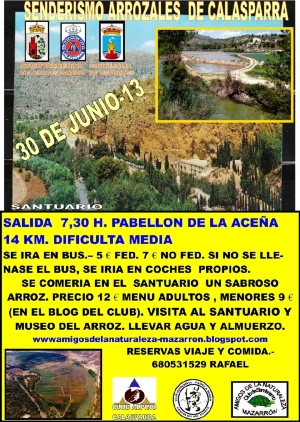 SENDERISMO CALASPARRA JUNIO 2013