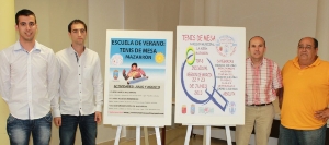 TENIS DE MESA ESCUELA DE VERANO 2013 PRESENTA