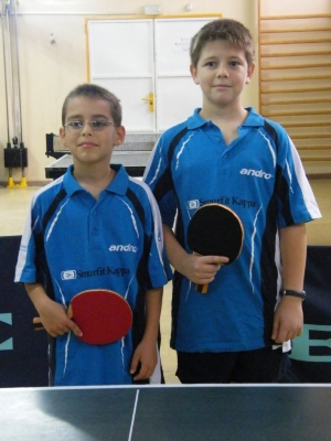 TENIS DE MESA MIGUEL ORTIZ Y MANU GONZALEZ