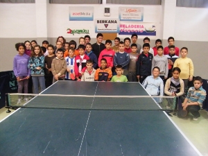 TENIS DE MESA PARTICIPANTES